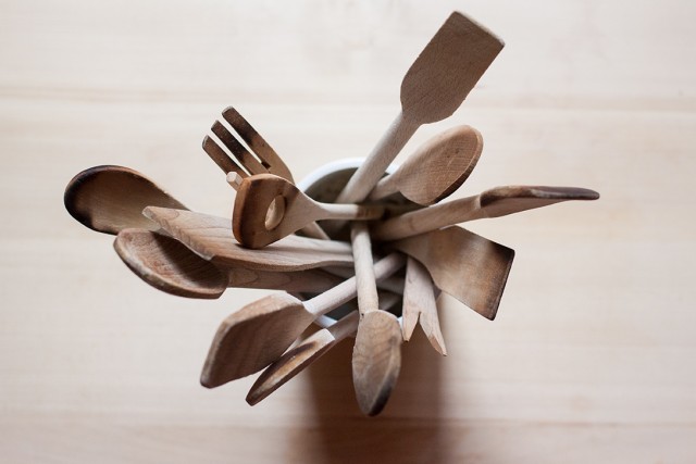 wooden spoons