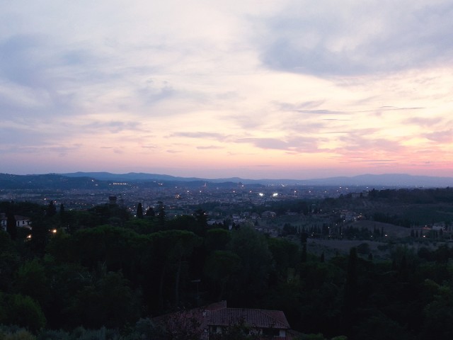 Settignano sunset