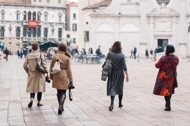 Friends in Venice